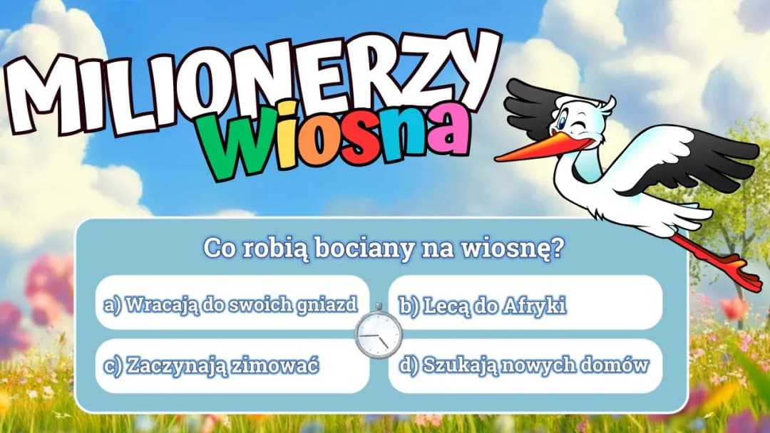 Zagadki o wiośnie, które rozbawią dzieci i pobudzą wyobraźnię