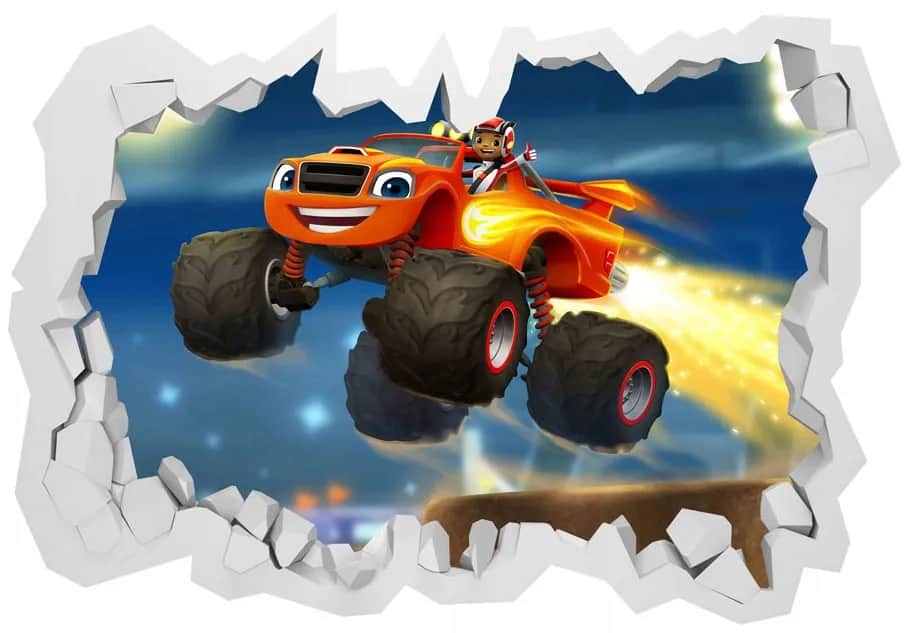 Kolorowanka Blaze i Megamaszyny: Wydrukuj i pokoloruj uwielbianych bohaterów