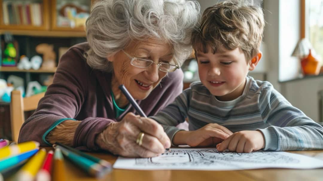 Kolorowanki na Dzień Babci i Dziadka: Wyjątkowy prezent od kochających wnuków
