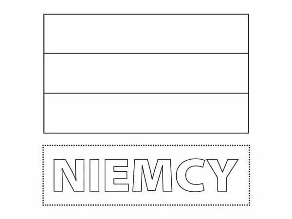 Kolorowanki flag Europy: Grecja, Francja, Niemcy do druku dla dzieci