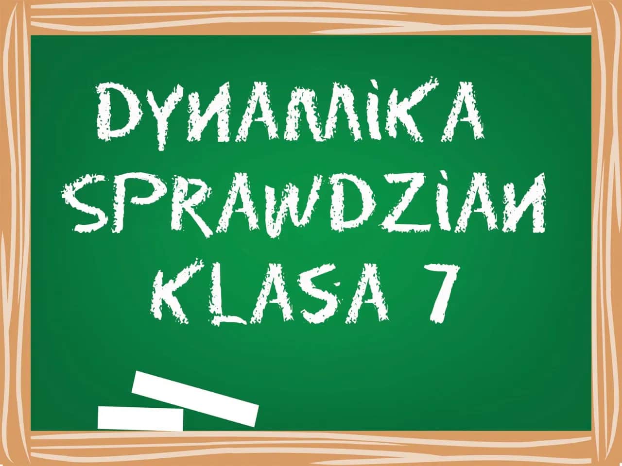 Dynamika sprawdzian klasa 7 PDF - Początki średniowiecza klasa 5 sprawdzian PDF - Sprawdzian z chemii klasa 7 dział 2 PDF