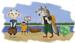 Rozwiązanie zagadki o wilku i kozie - klasyczna łamigłówka logiczna 2025